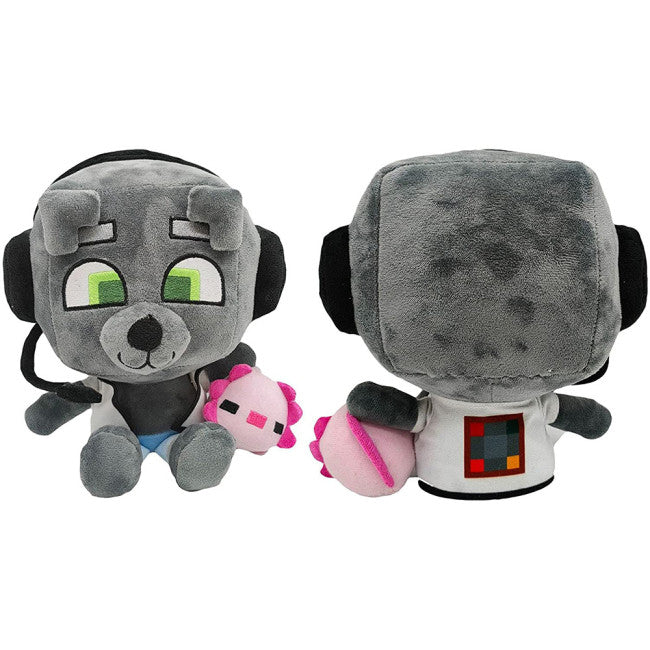 Bobicraft GITD Wolf Plush Toy
