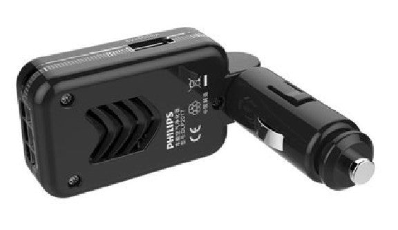 Philips Tablet, Mobile Phone, Universal Car Charger - Ultra Fast 2 Port DLP2017