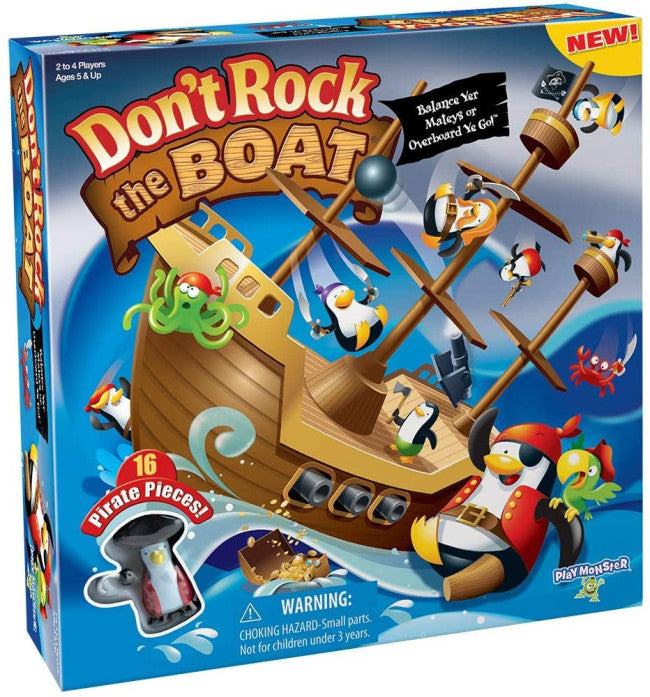 Don’t Rock The Boat Pirate Boat Balancing Game