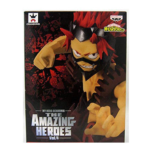 Banpresto 39346 Eijiro Kirishima My Hero Academia The Amazing Heroes Vol. 4 Figure