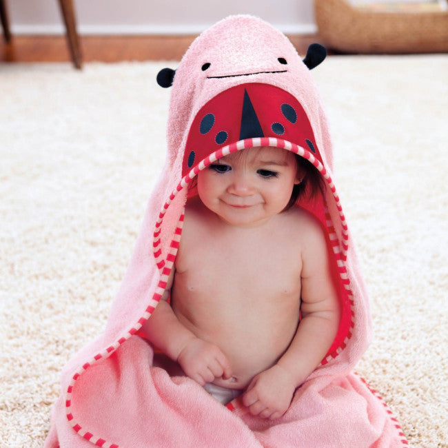 Skip Hop Zoo Hooded Towel Ladybug