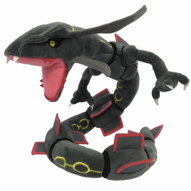 Shiny Rayquaza Pokemon Grey Flying Dragon Plush Toy 31 Inches