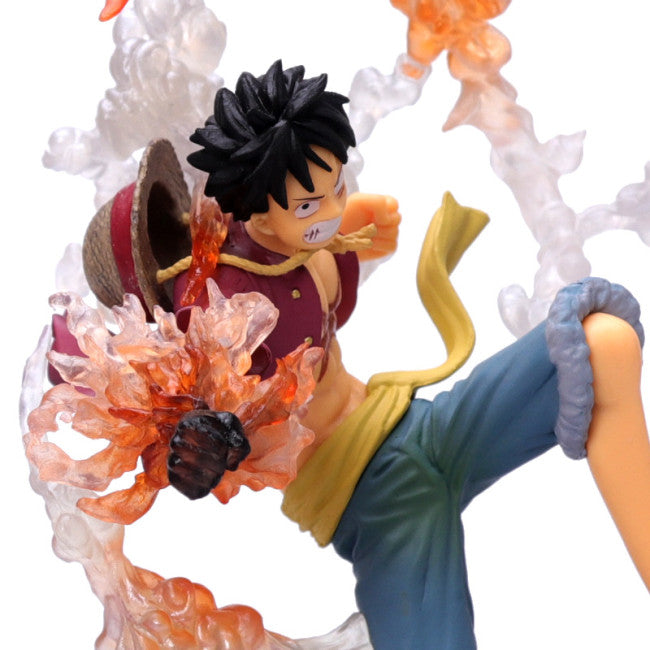 Bandai Tamashii Nations Monkey D. Luffy One-Piece Figuarts Zero Figure (Battle Version)