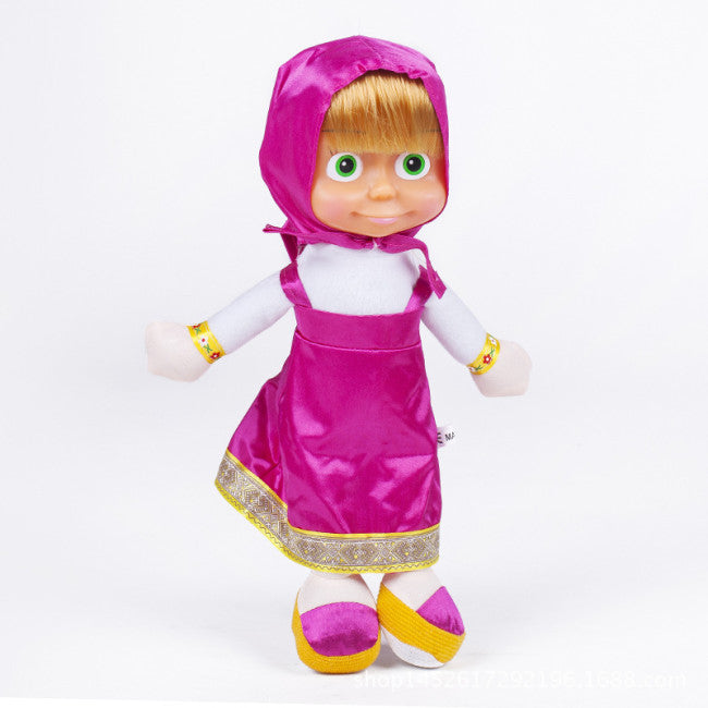 Masha and The Bear Soft Plush Doll 28cm