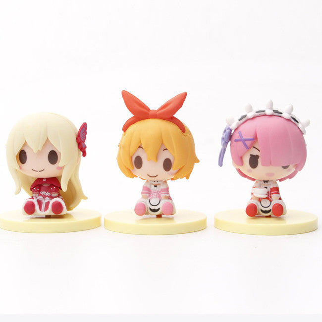 Re:Zero Starting Life In Another World 7pc Figure Set