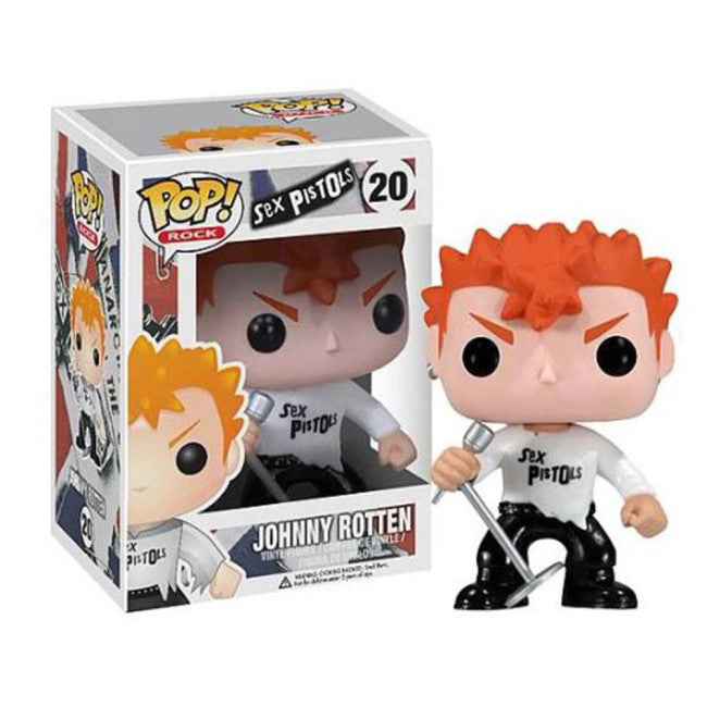 Funko Pop Rock Johnny Rotten #20 Vinyl Figure