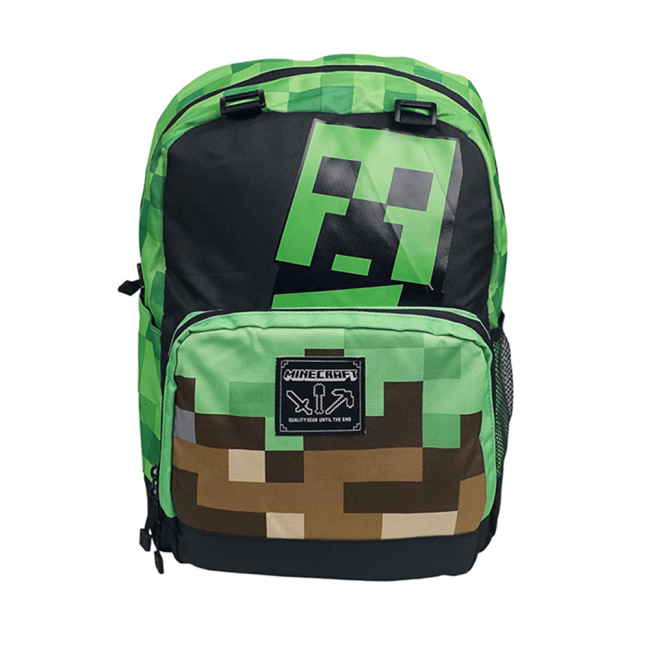 Minecraft Creeper Backpack Multicolor 17
