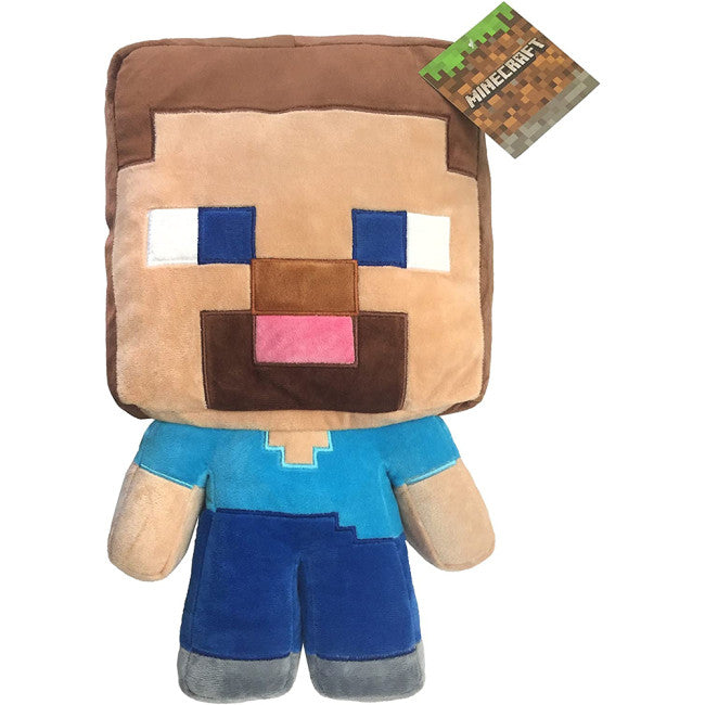Mojang Minecraft Steve Plush Pillow Buddy 16 inch