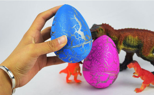 Set of 6 Hatching Animal Dinosaur Eggs