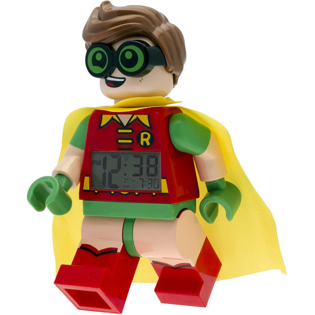 Lego Robin Minifigure Alarm Clock