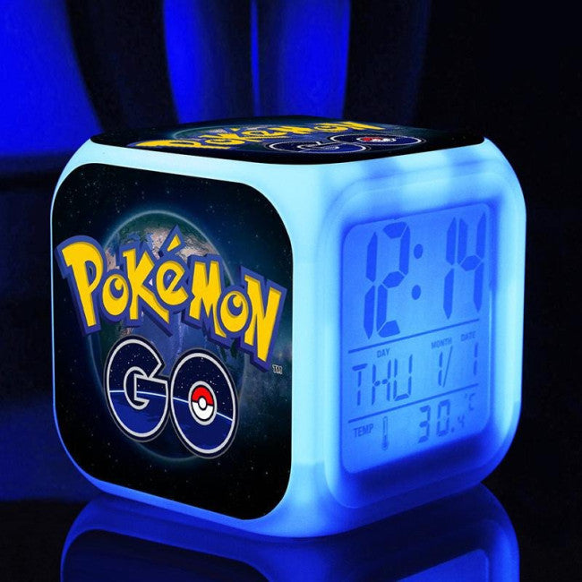 Pokemon Go Clock Night Light