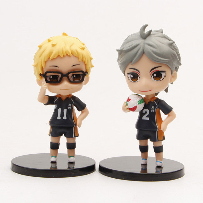 Haikyu 6pc Figure Set