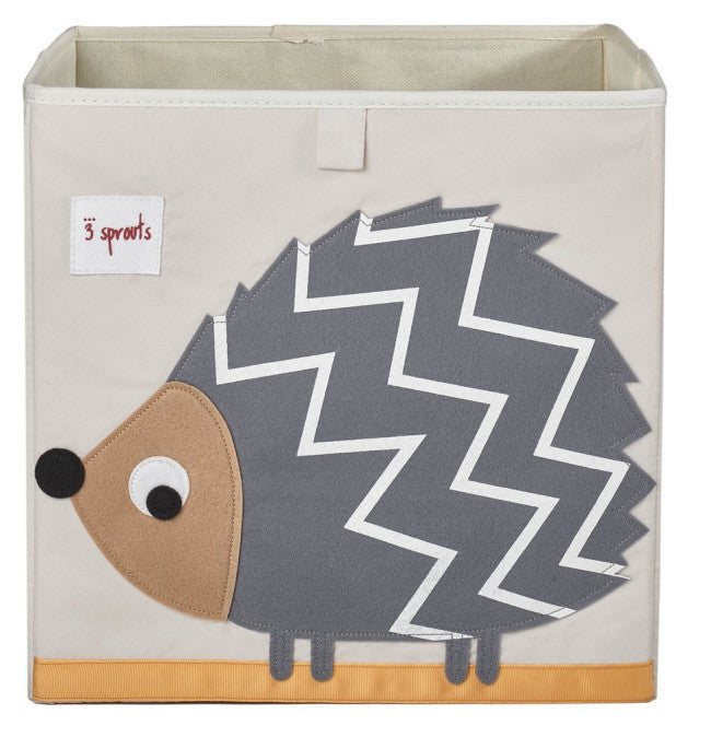 3 Sprouts Canvas Storage Box Hedgehog