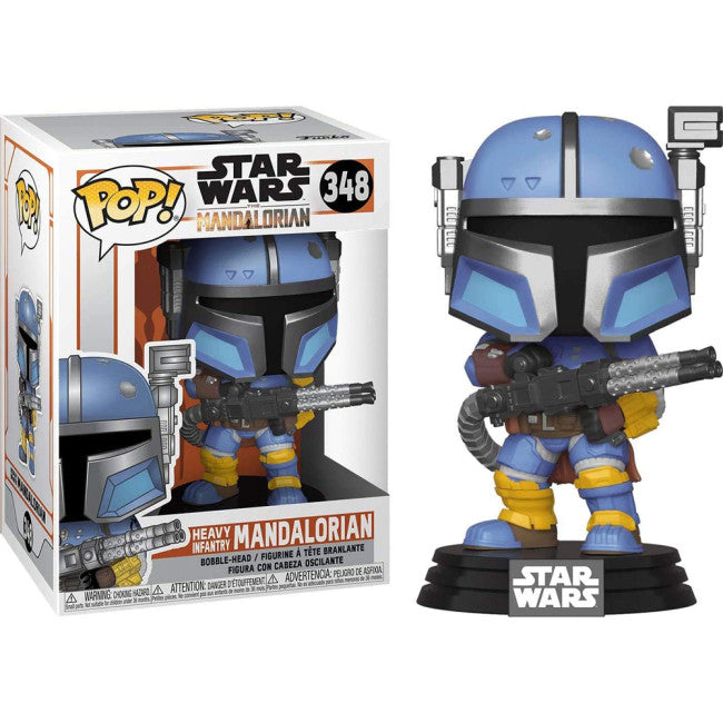 Funko Pop Heavy Infantry Mandalorian #348 Vinyl Figure