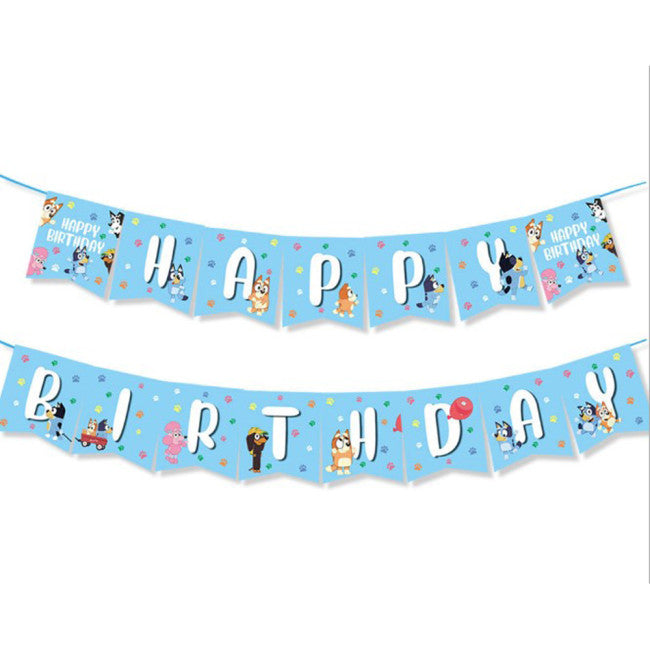 Bluey and Friends Birthday Party Decoration Mega Pack Theme