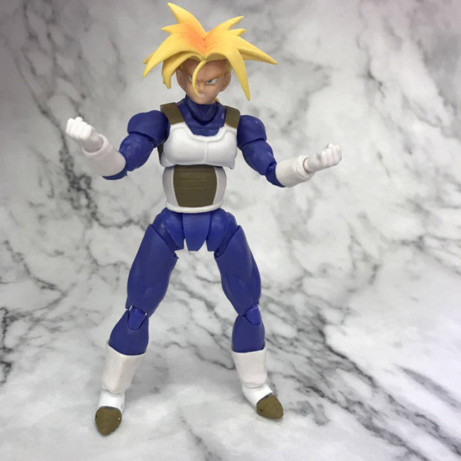 Bandai SHF S.H.Figuarts Dragon Ball Z Super Saiyan Trunks Cell Saga Version Action Figure