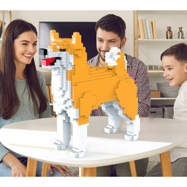 Shiba Dog Brick Building Kit