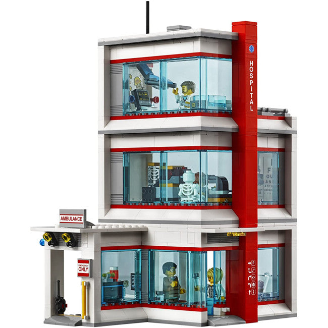 City Hospital 60204 Brick Building Kit