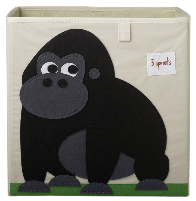 3 Sprouts Canvas Storage Box Gorilla