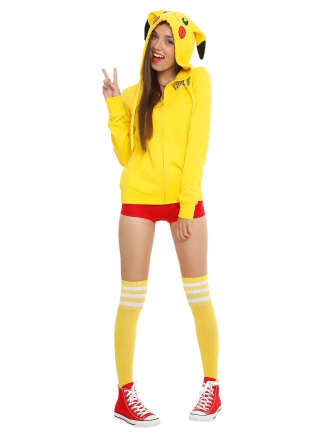 Pikachu Hooded Sweatshirt