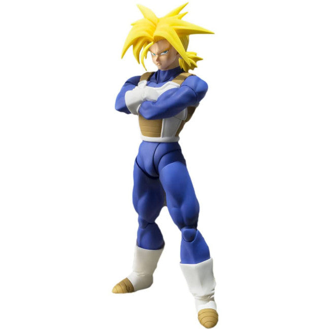 Bandai SHF S.H.Figuarts Dragon Ball Z Super Saiyan Trunks Cell Saga Version Action Figure