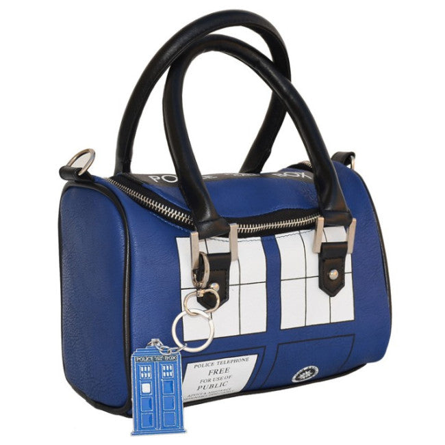 Doctor Who Tardis Rivet Shoulder Handbag