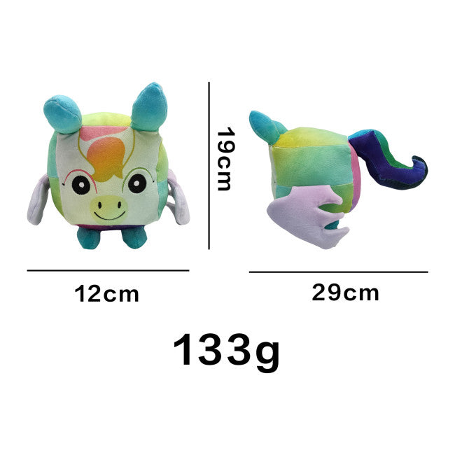 Big Games Pet Simulator X Rainbow Pegasus Plush Toy