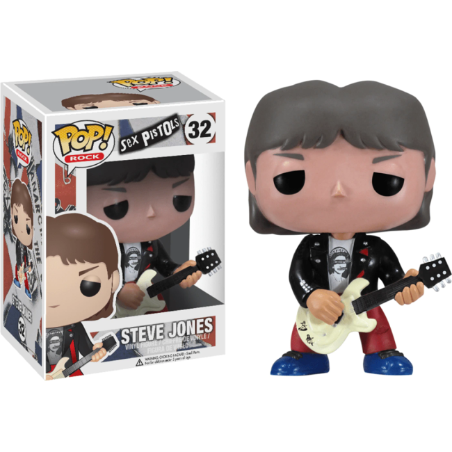 Funko Pop Rock Steve Jones #32 Vinyl Figure
