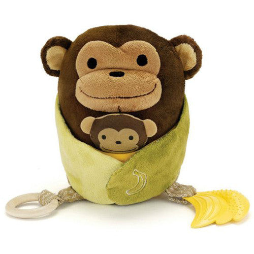 Skip Hop Hug & Hide Activity Toys-Monkey