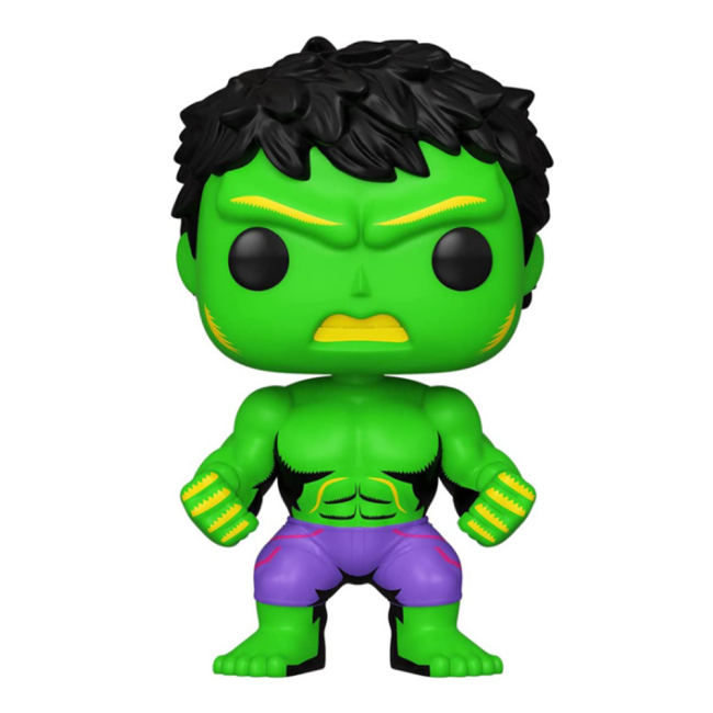 Funko Pop Marvel Hulk Black Light #822 Vinyl Figure