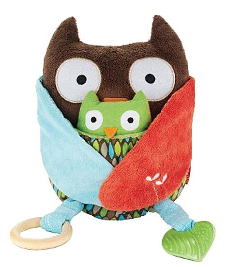 Skip Hop Hug & Hide Activity Toys-Owl
