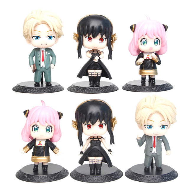 Spy x Family 6pc Figure Set