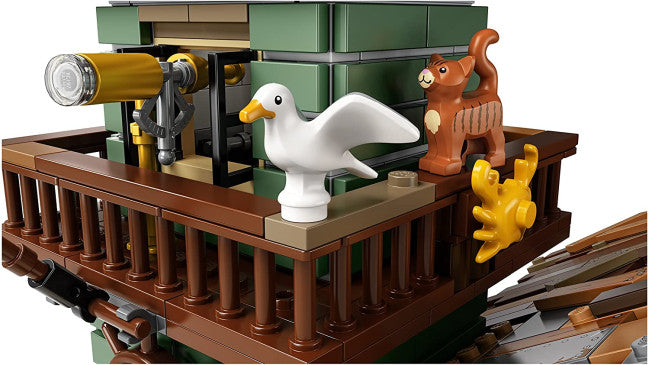 Ideas Old Fishing Store 21310 Brick Building Kit