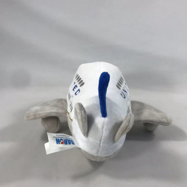 United Airlines Plane Plush Toy