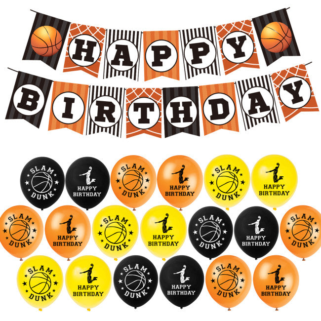 Basketball Birthday Party Decoration Mega Pack Theme