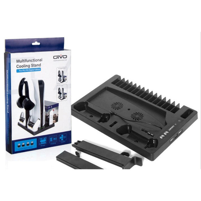 PS5 Cooling Stand With Game Organizer