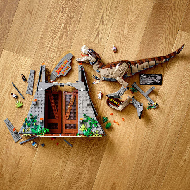 Jurassic World Jurassic Park: T. rex Rampage 75936 Brick Building Kit
