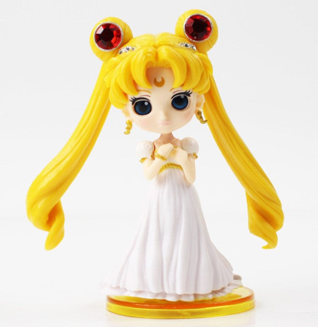 Q Pocket Sailor Moon 6pc Figure Set