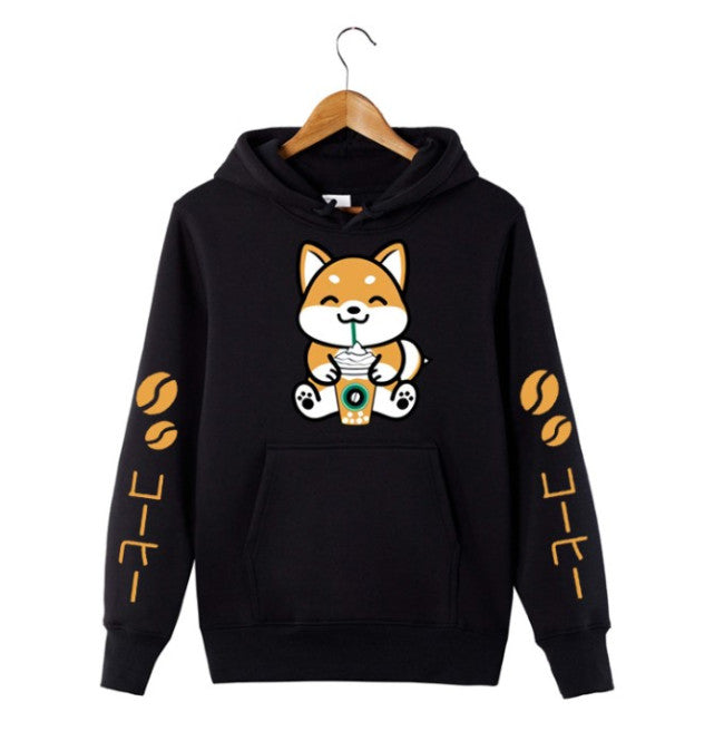 Shiba Inu Coffee Hoodie