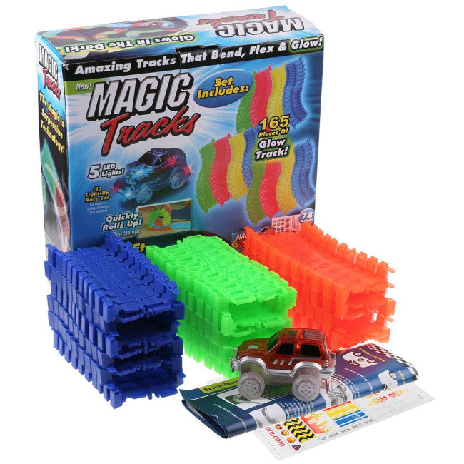 Magic Tracks - Glowing Racetrack‎ 165pcs
