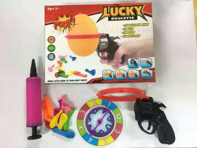 Lucky Roulette Balloon Party Game
