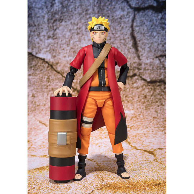 Bandai SHF S.H.Figuarts Naruto Shippuden Naruto Uzumaki Sage Mode Action Figure