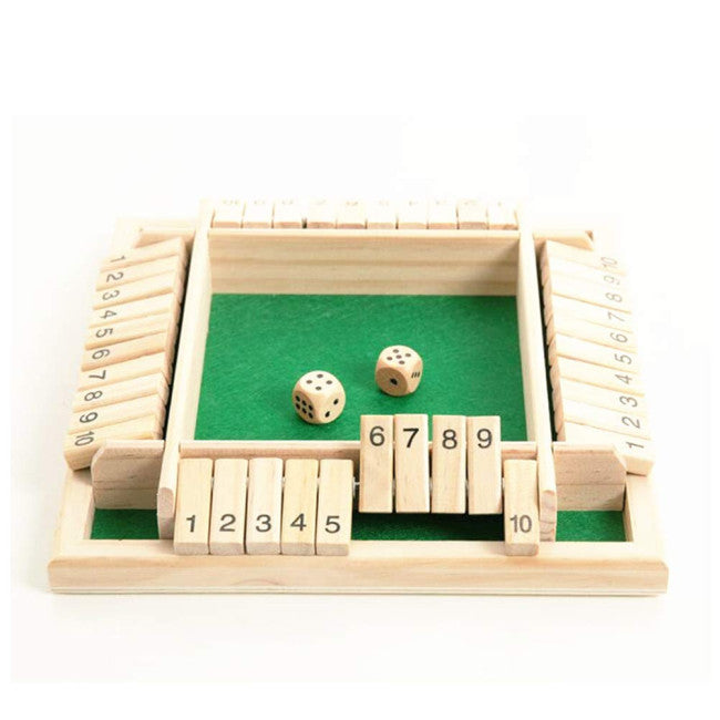 Four Sided Flop Games Digital Wooden Board Game