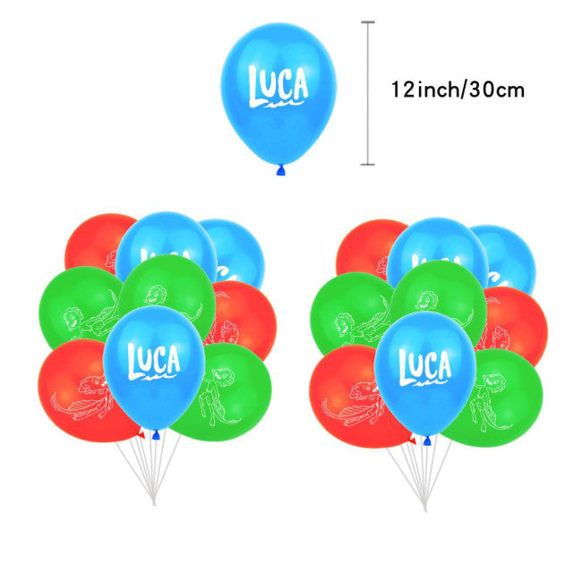 Luca Birthday Party Decoration Mega Pack Theme