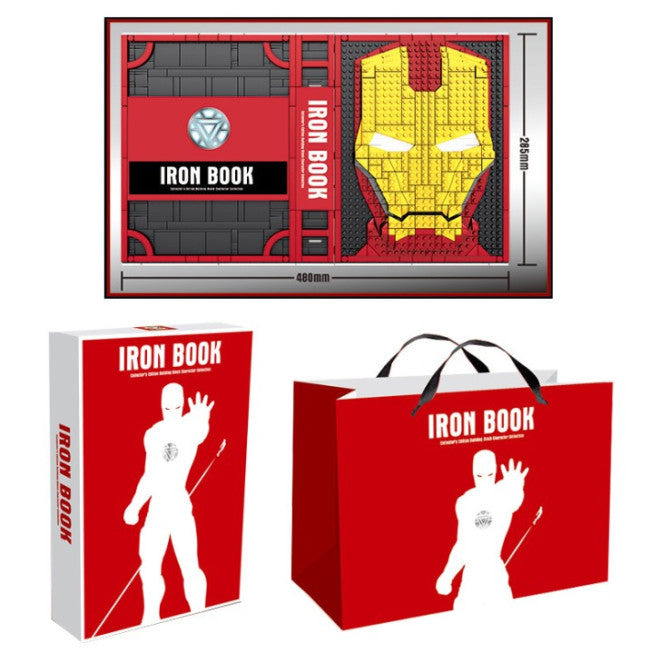 Iron Book Iron Man Hall of Armor With Minifigures SY1361