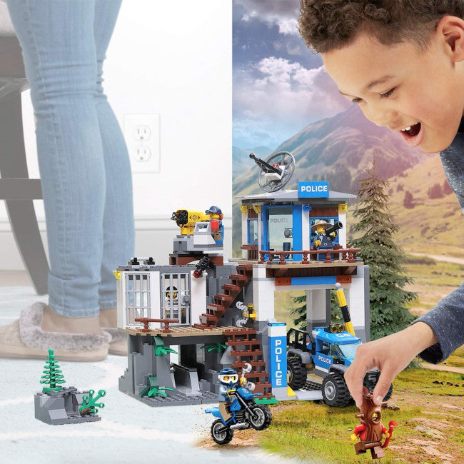City Mountain Police Headquarters 60174 Brick Building Kit