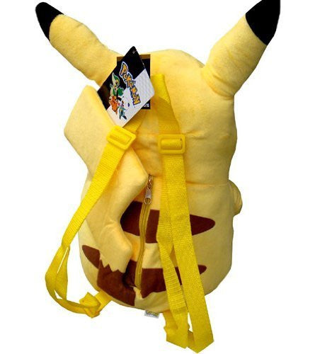 Pokemon Pikachu Soft Plush Kids Backpack (15 inch)
