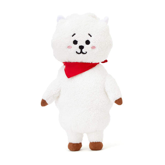 Line Friends BT21 Official Merchandise RJ Character Plush Standing Figure Décor