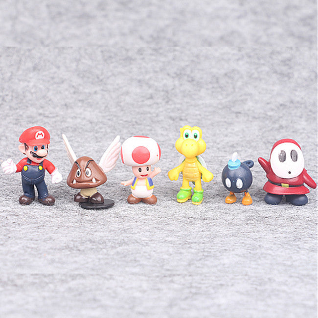 Super Mario Characters 18pc Figure Set