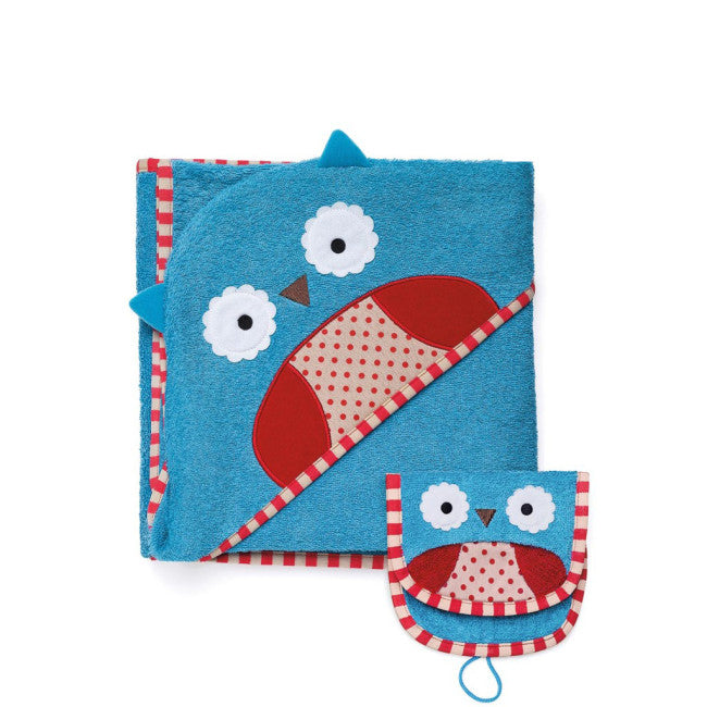 Skip Hop Zoo Hooded Towel Owl
